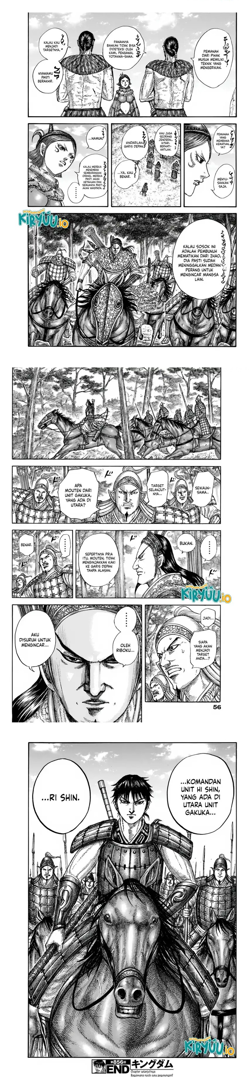 Kingdom Chapter 856 Bahasa Indonesia