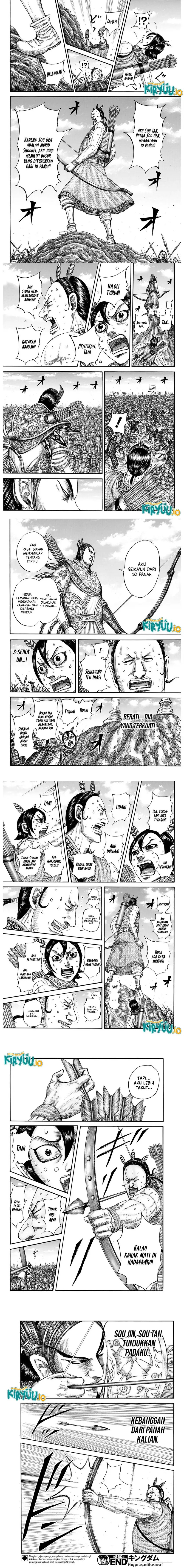 Kingdom Chapter 860 Bahasa Indonesia