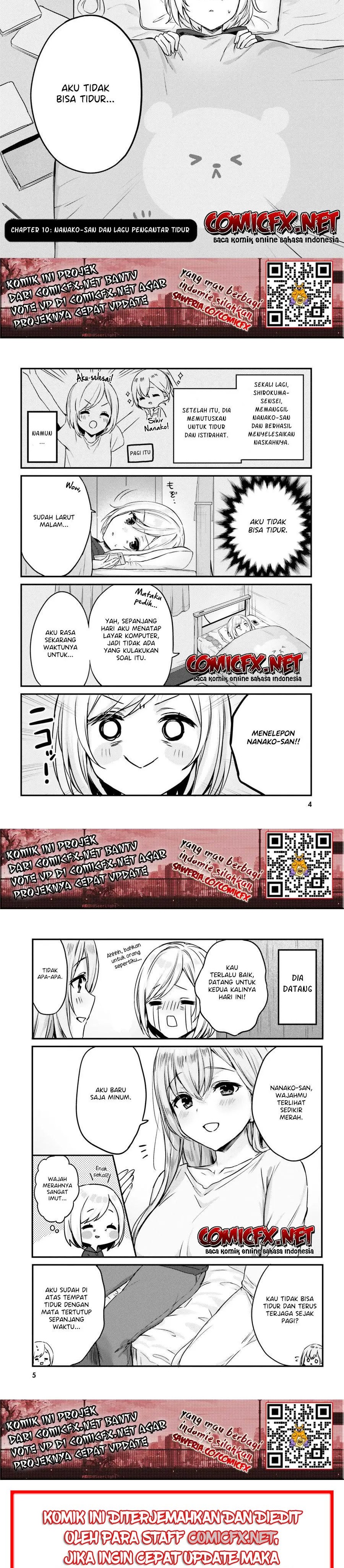 Kinjo no Nanako-san Chapter 10 Bahasa Indonesia