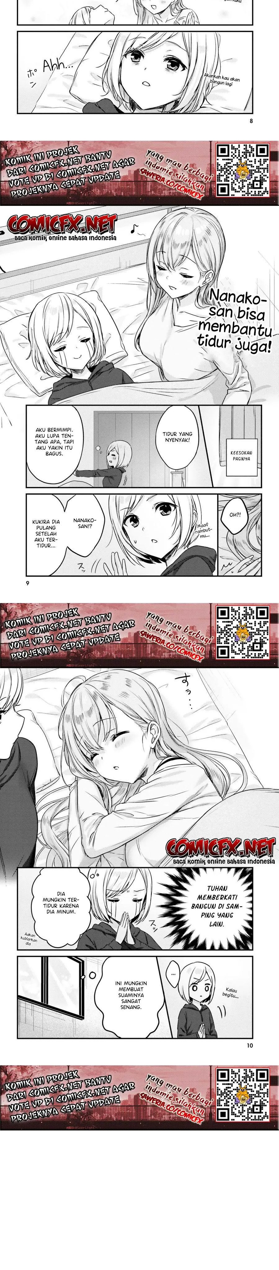 Kinjo no Nanako-san Chapter 10 Bahasa Indonesia