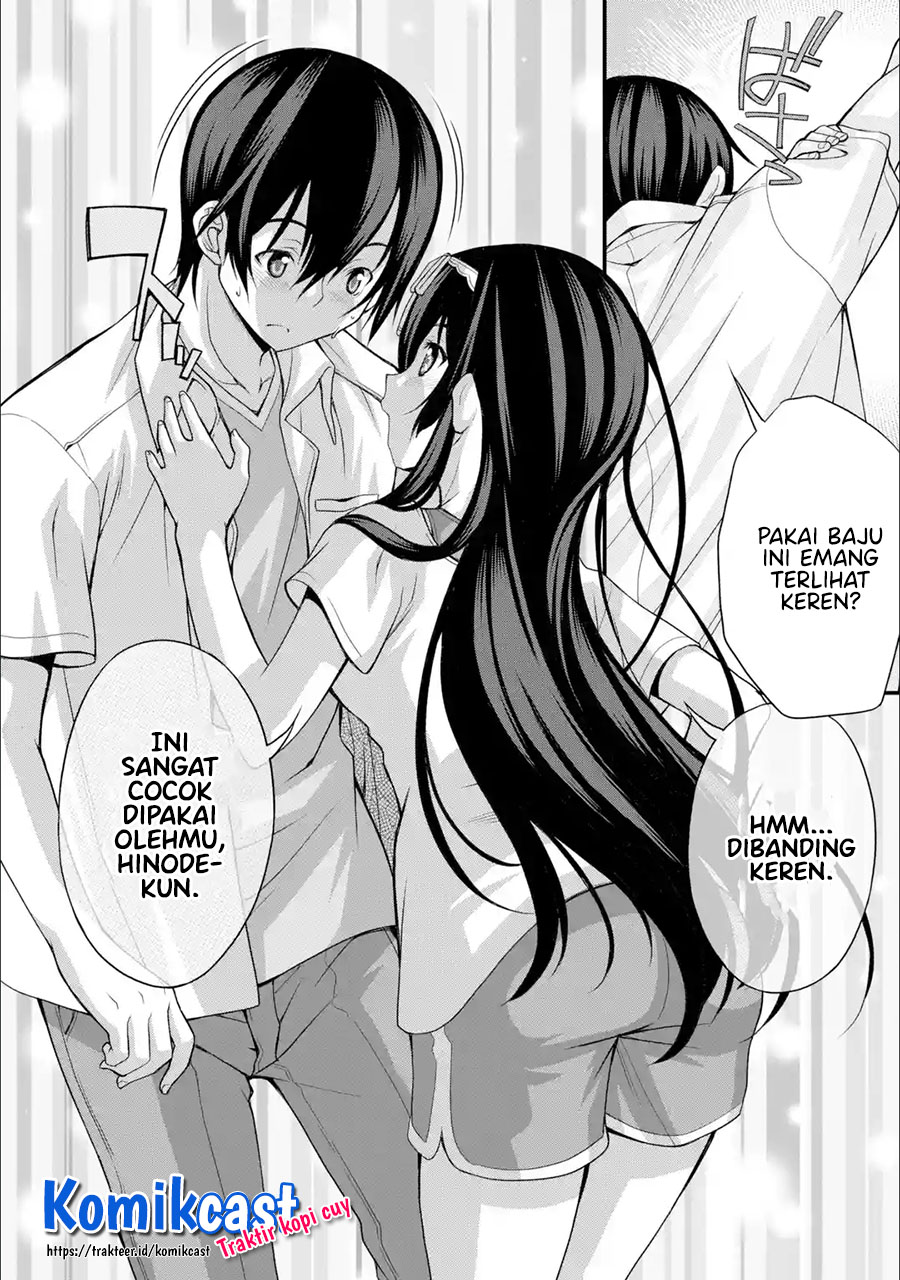 Kirei na Kurokami no Takashina-san (Mushoku) to Tsukiau Koto ni Natta Chapter 08.3 Bahasa Indonesia