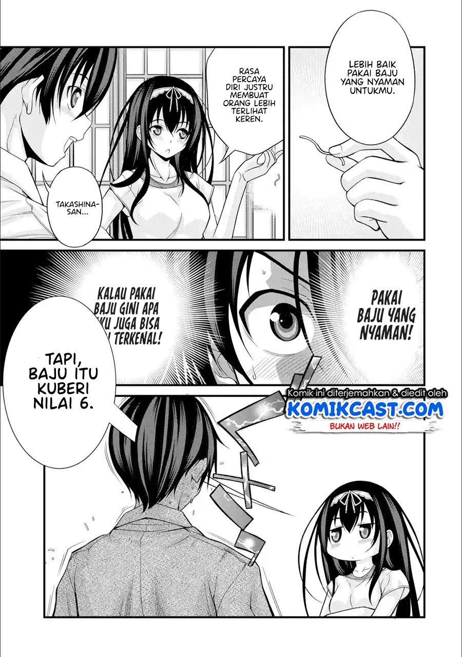 Kirei na Kurokami no Takashina-san (Mushoku) to Tsukiau Koto ni Natta Chapter 08.3 Bahasa Indonesia