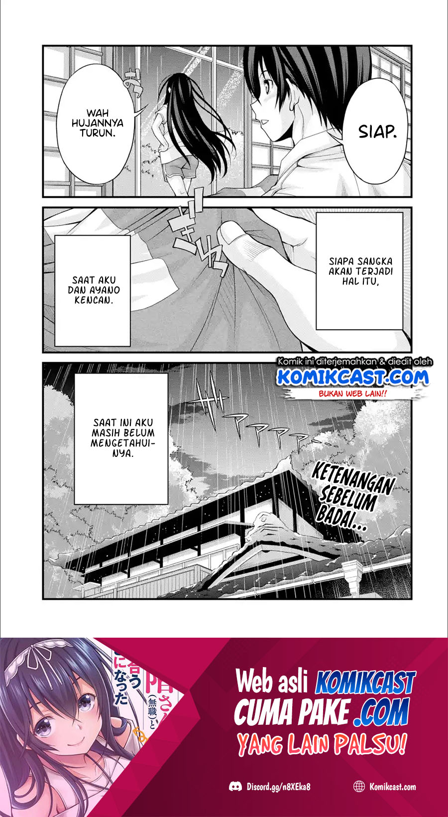 Kirei na Kurokami no Takashina-san (Mushoku) to Tsukiau Koto ni Natta Chapter 08.3 Bahasa Indonesia