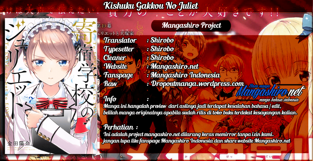 Dilarang COPAS - situs resmi www.mangacanblog.com - Komik kishuku gakkou no juliet 058.5 - chapter 58.5 59.5 Indonesia kishuku gakkou no juliet 058.5 - chapter 58.5 Terbaru 0|Baca Manga Komik Indonesia|Mangacan