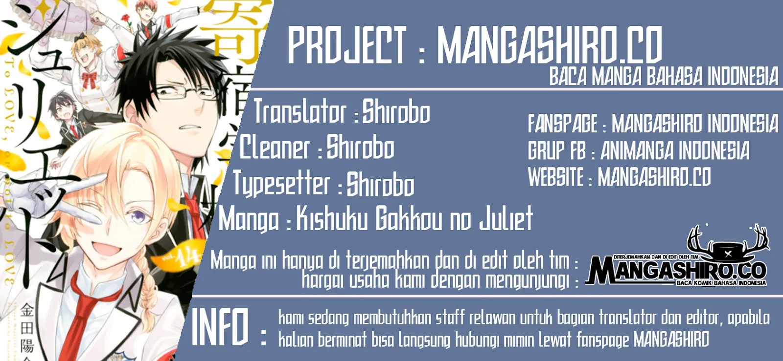 Dilarang COPAS - situs resmi www.mangacanblog.com - Komik kishuku gakkou no juliet 077 - chapter 77 78 Indonesia kishuku gakkou no juliet 077 - chapter 77 Terbaru 0|Baca Manga Komik Indonesia|Mangacan