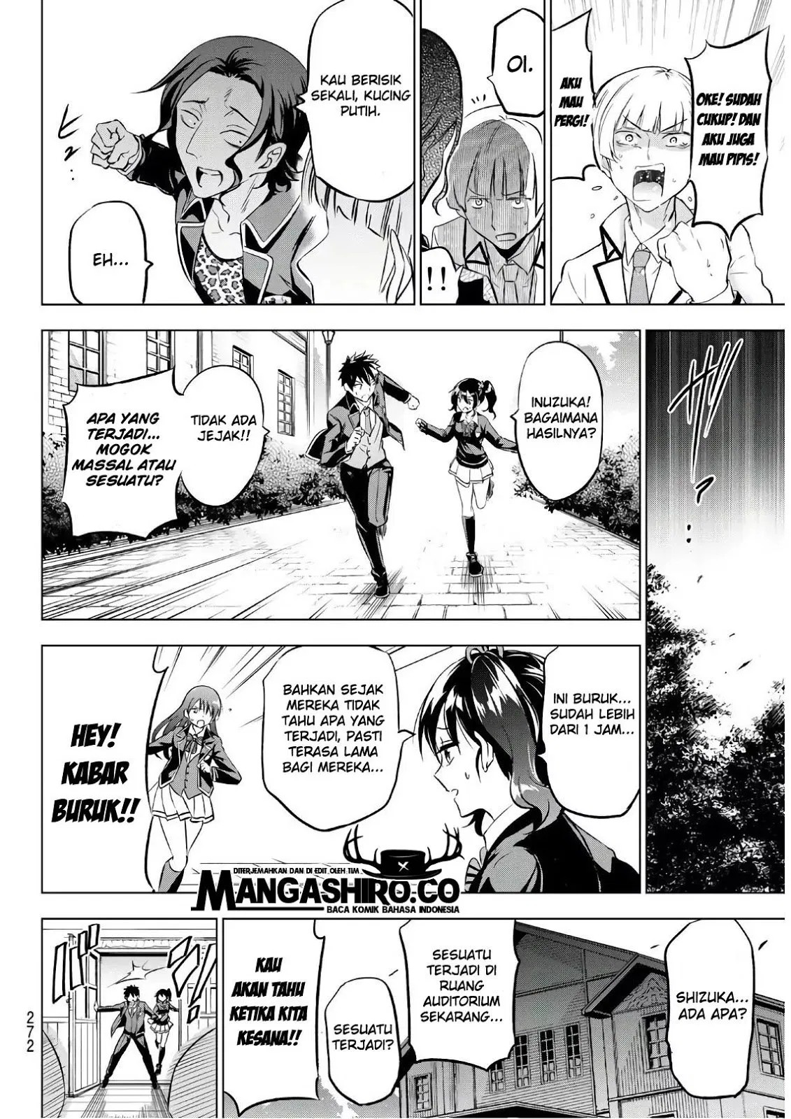 Kishuku Gakkou no Juliet Chapter 85 Bahasa Indonesia