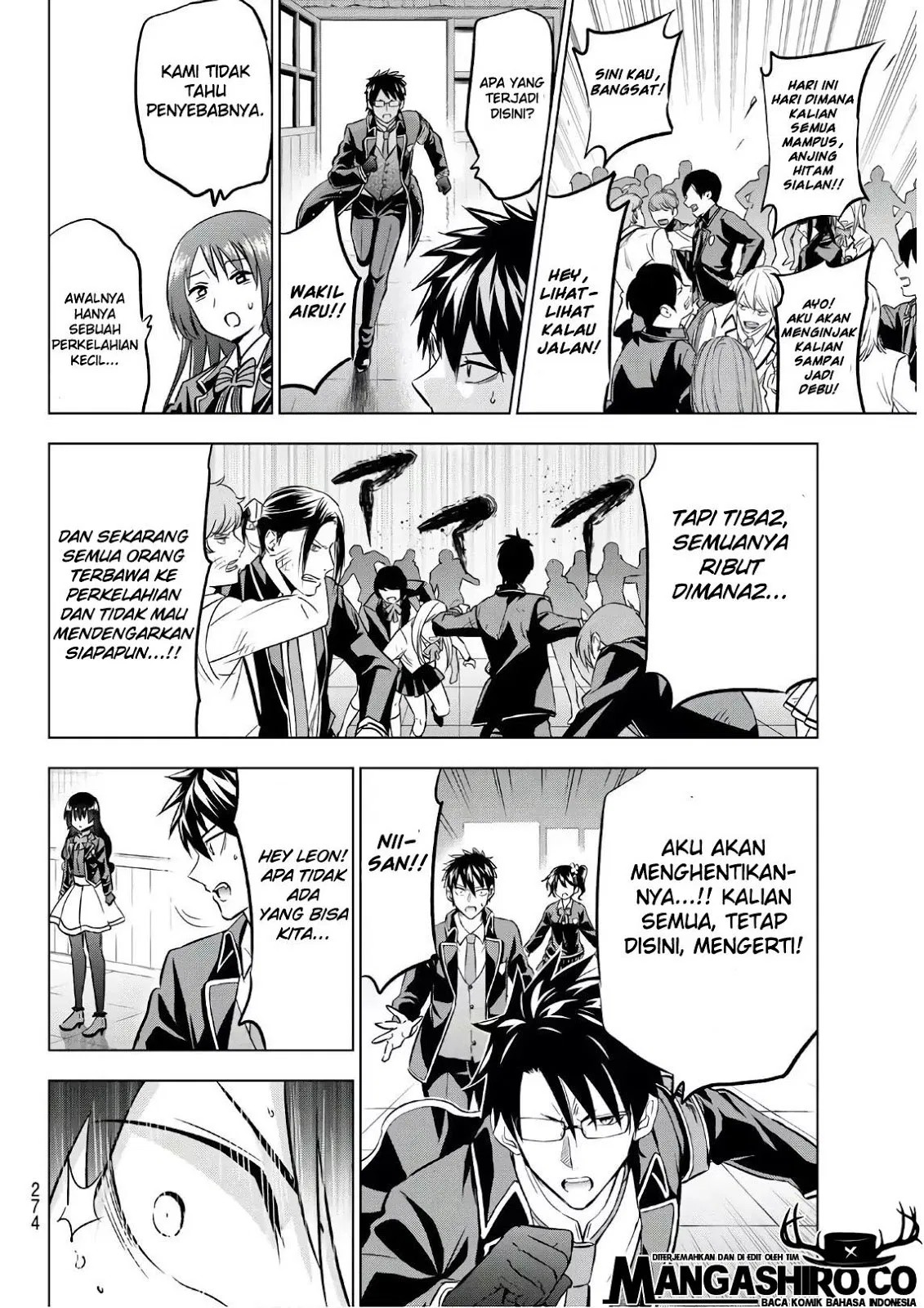 Kishuku Gakkou no Juliet Chapter 85 Bahasa Indonesia