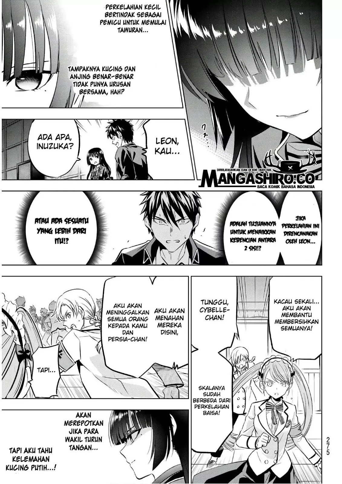 Kishuku Gakkou no Juliet Chapter 85 Bahasa Indonesia