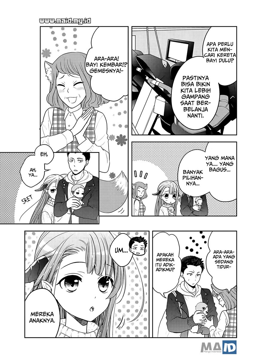 Kitaku Tochuu de Yome to Musume ga Dekita n dakedo, Dragon datta. chapter 5