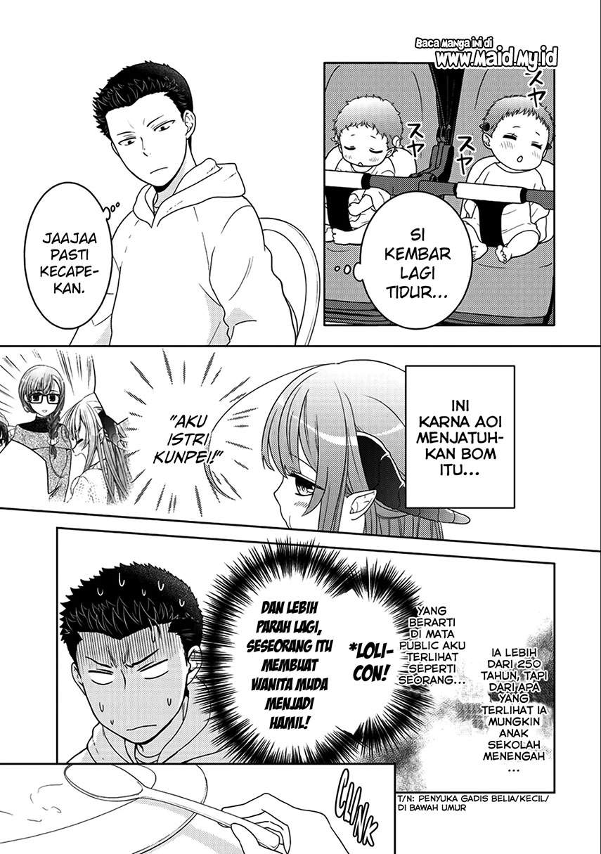Kitaku Tochuu de Yome to Musume ga Dekita n dakedo, Dragon datta. chapter 6
