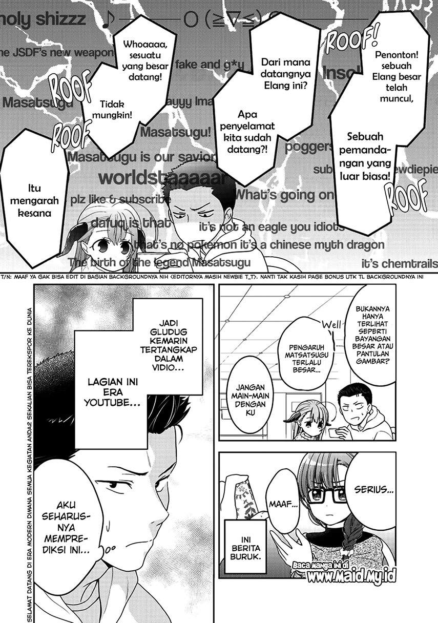 Kitaku Tochuu de Yome to Musume ga Dekita n dakedo, Dragon datta. chapter 6