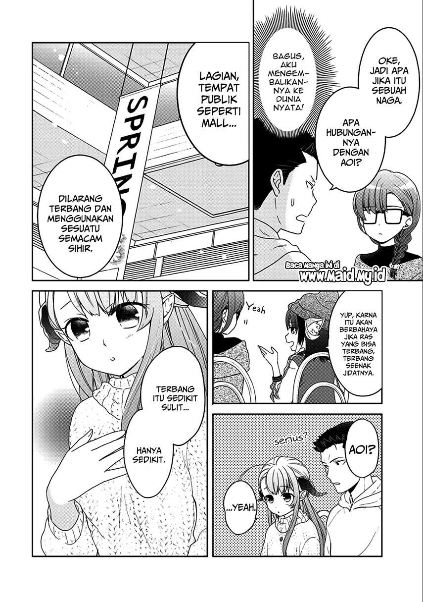 Kitaku Tochuu de Yome to Musume ga Dekita n dakedo, Dragon datta. chapter 6