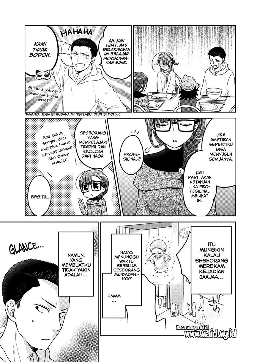 Kitaku Tochuu de Yome to Musume ga Dekita n dakedo, Dragon datta. chapter 6