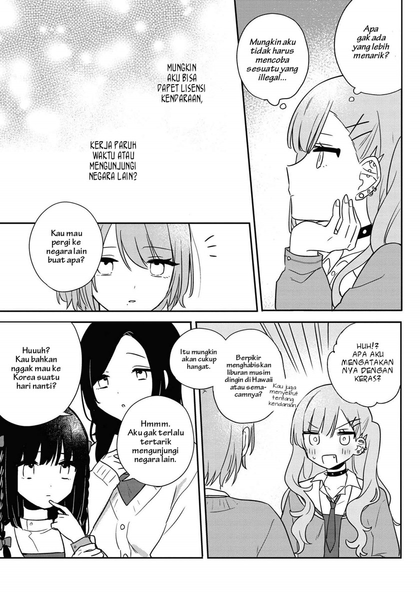 Kitanai Kimi ga Ichiban Kawaii Chapter 15.2 Bahasa Indonesia