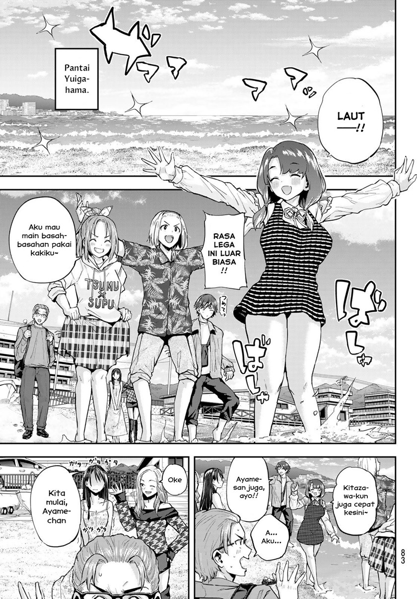 Kitazawa-kun wa A Class Chapter 14 Bahasa Indonesia