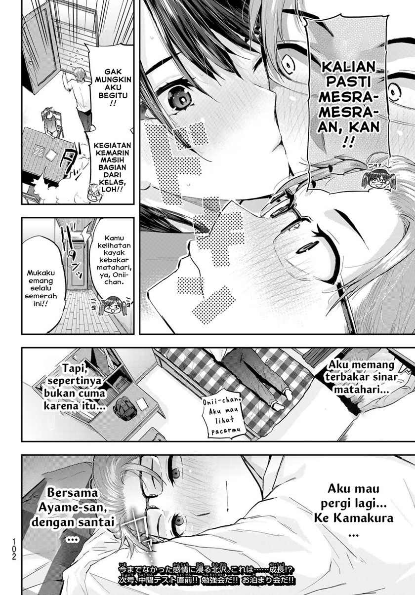 Kitazawa-kun wa A Class Chapter 14 Bahasa Indonesia