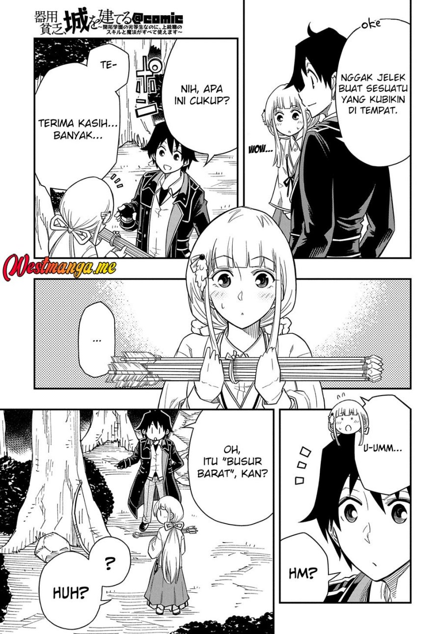 Kiyoubinbou, Jou wo Tateru – Kaitaku Gakuen no Rettousei na no ni Chapter 12 Bahasa Indonesia