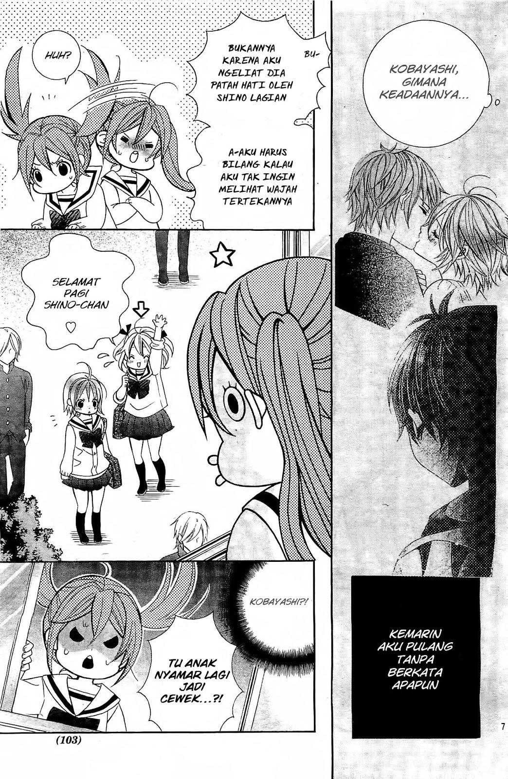 Kobayashi ga Kawai Sugite Tsurai!! Chapter 21 Bahasa Indonesia