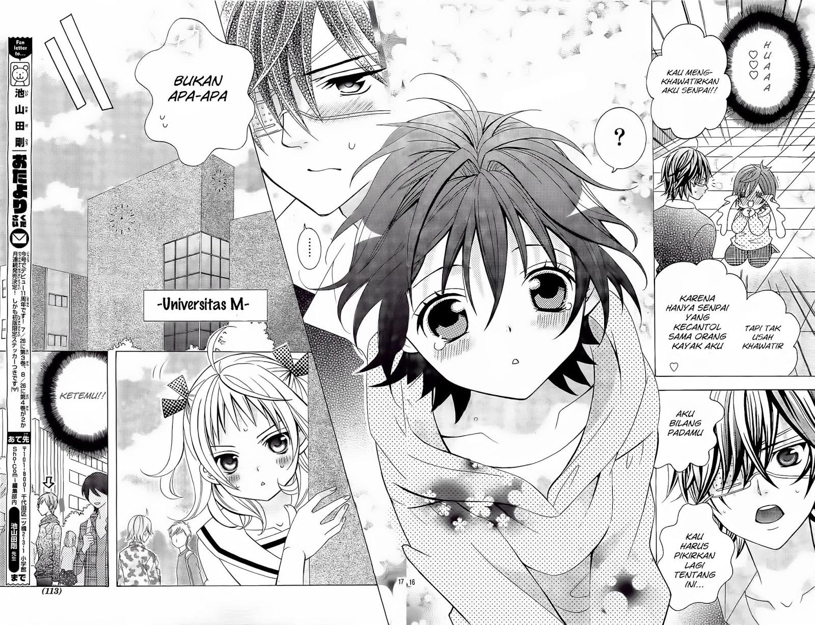 Kobayashi ga Kawai Sugite Tsurai!! Chapter 21 Bahasa Indonesia