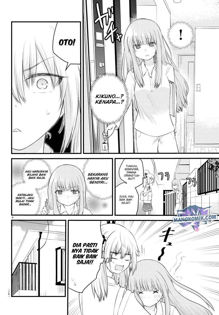 Koe ga dasenai Shoujo wa “Kanojo ga Yasashisugiru” to Omotte iru Chapter 40 Bahasa Indonesia