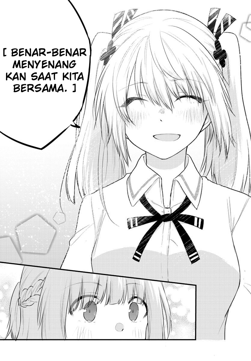 Koe ga dasenai Shoujo wa “Kanojo ga Yasashisugiru” to Omotte iru chapter 58