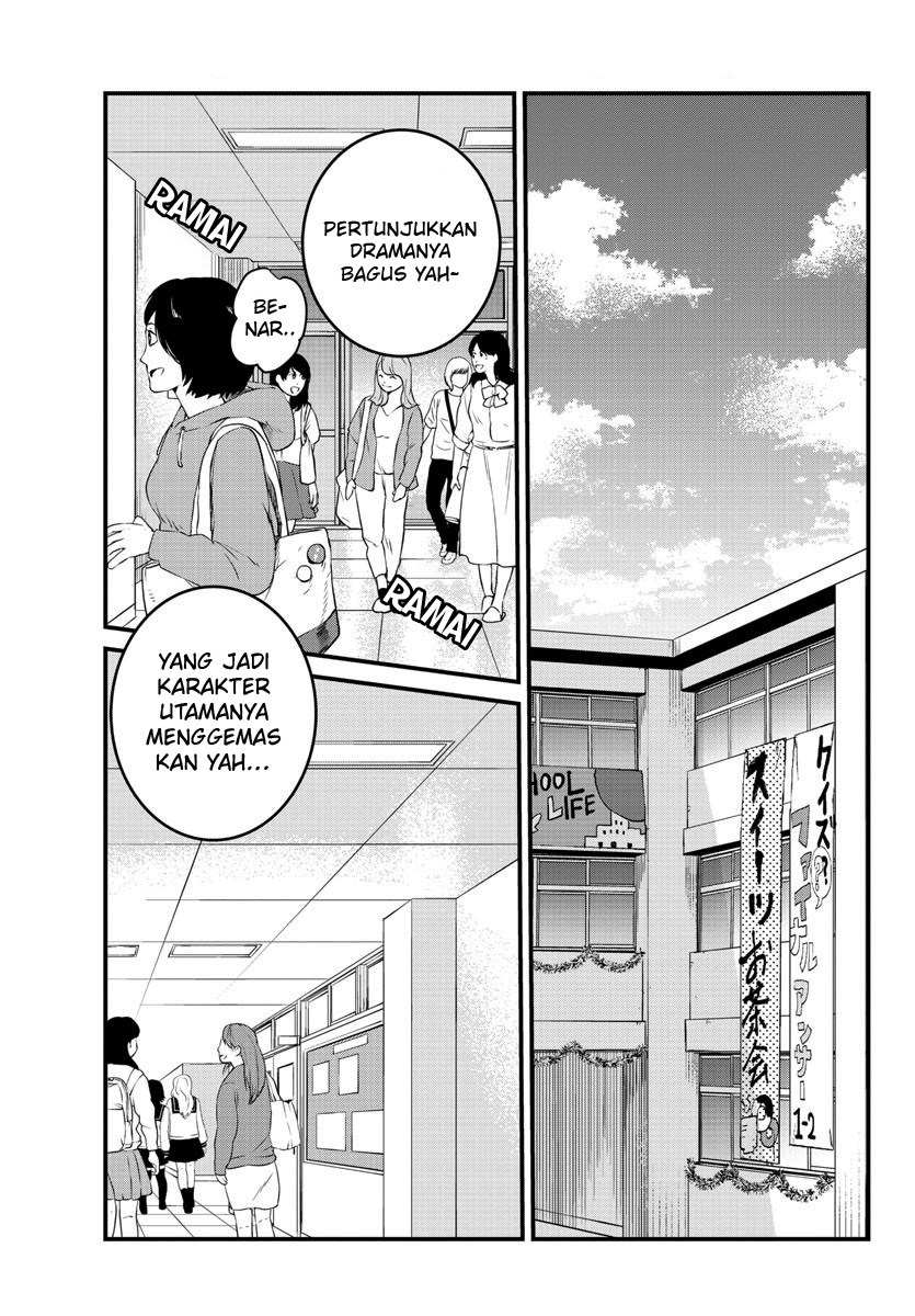 Koe ga dasenai Shoujo wa “Kanojo ga Yasashisugiru” to Omotte iru Chapter 60 Bahasa Indonesia