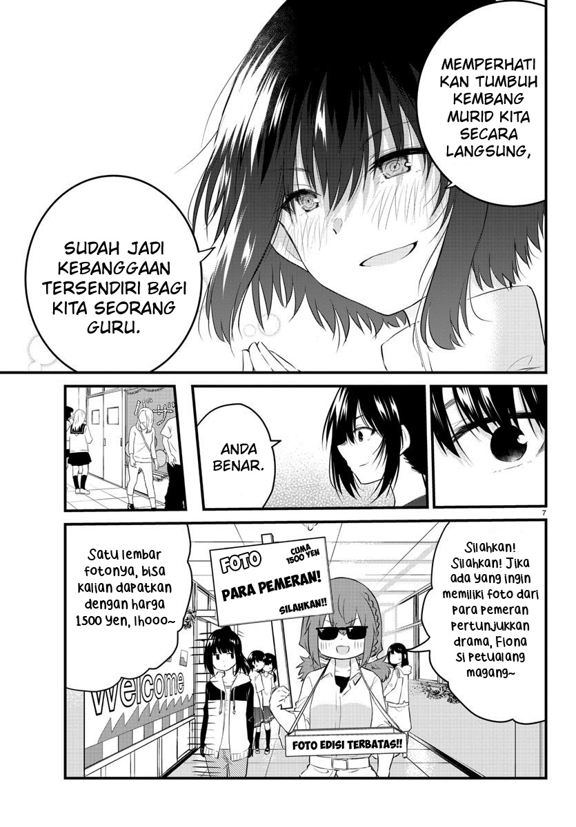 Koe ga dasenai Shoujo wa “Kanojo ga Yasashisugiru” to Omotte iru Chapter 60 Bahasa Indonesia