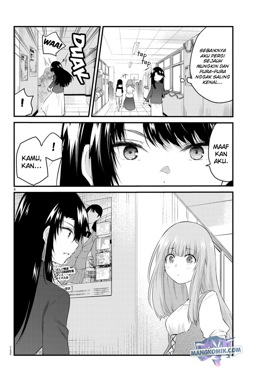 Koe ga dasenai Shoujo wa “Kanojo ga Yasashisugiru” to Omotte iru Chapter 60 Bahasa Indonesia
