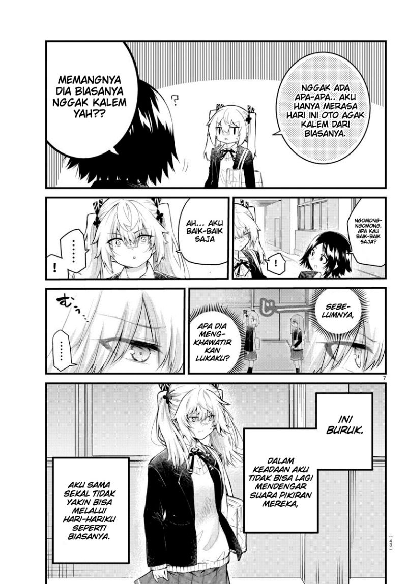 Koe ga dasenai Shoujo wa “Kanojo ga Yasashisugiru” to Omotte iru Chapter 131 Bahasa Indonesia
