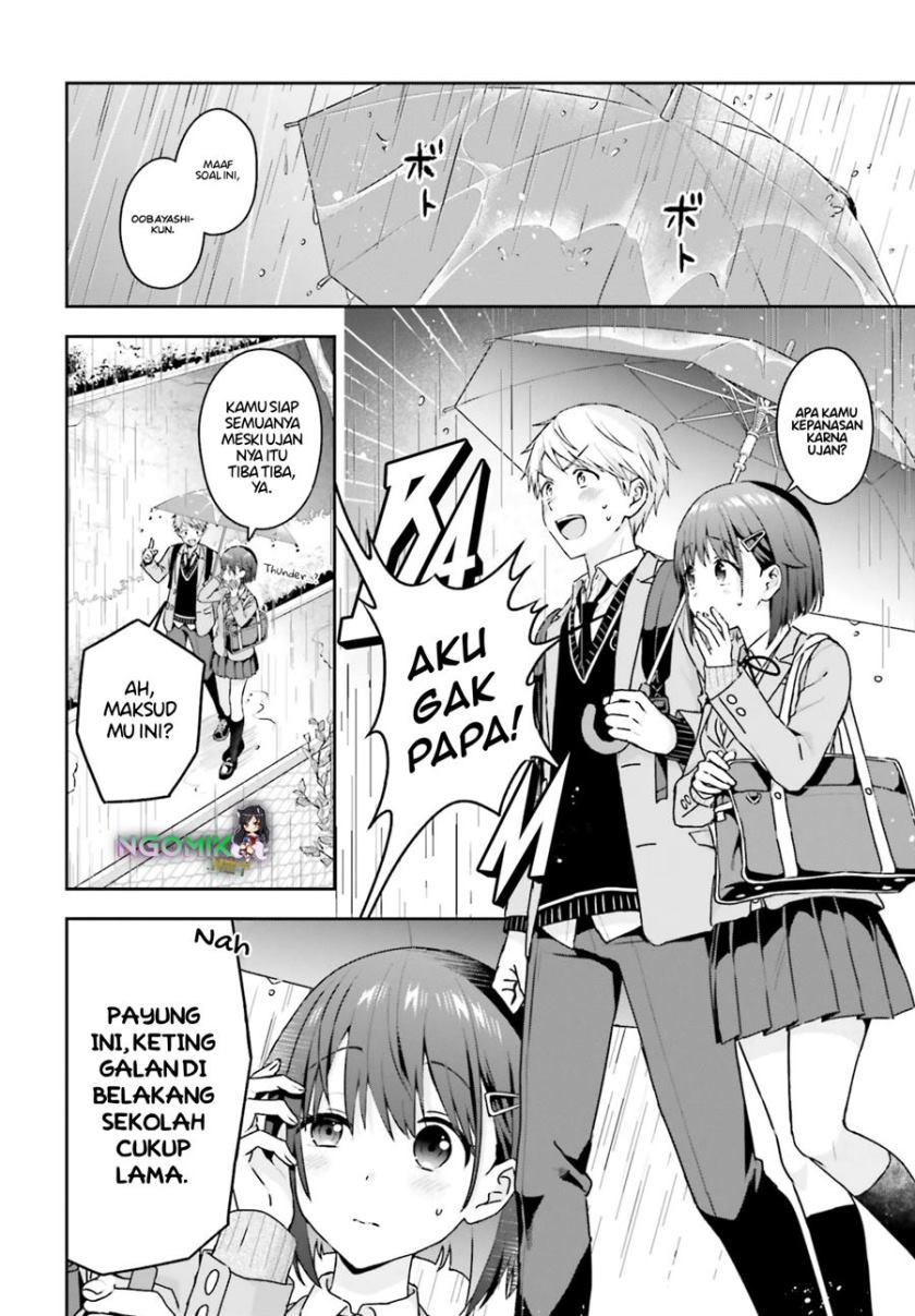Koe no Chiisai Komori-san to Kuso Deka Oogoe no Oobayashi-kun chapter 12