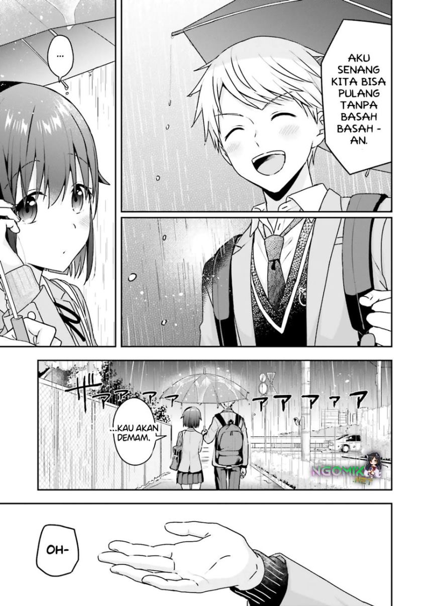 Koe no Chiisai Komori-san to Kuso Deka Oogoe no Oobayashi-kun chapter 12