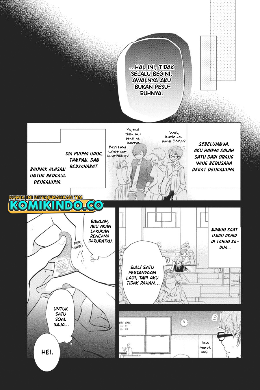 Koi to Shinzou Chapter 27 Bahasa Indonesia