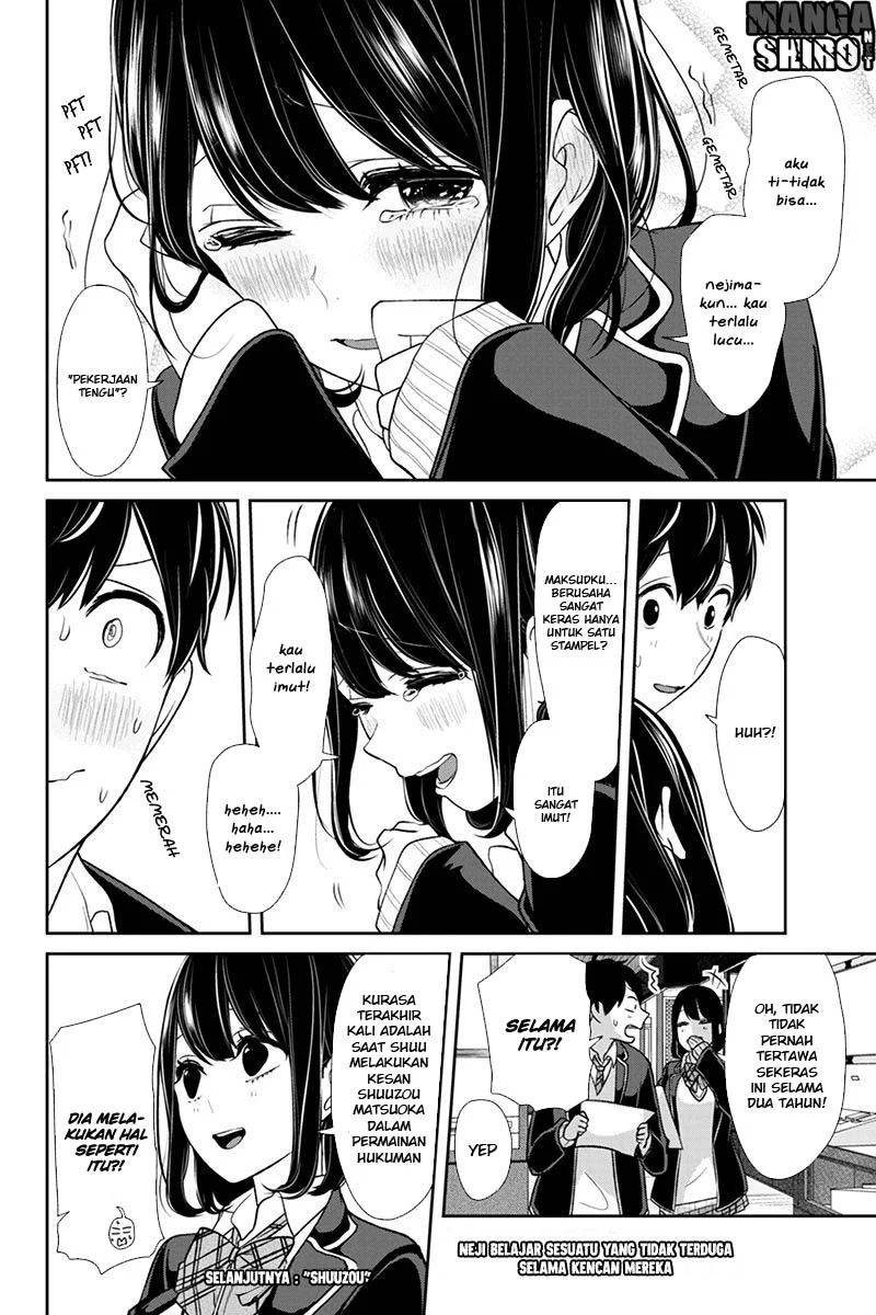 Koi to Uso Chapter 140 Bahasa Indonesia