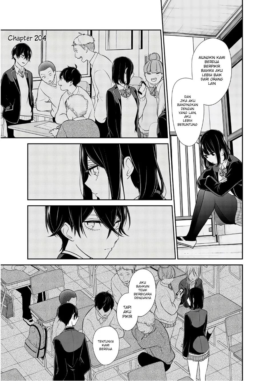 Koi to Uso Chapter 204 Bahasa Indonesia