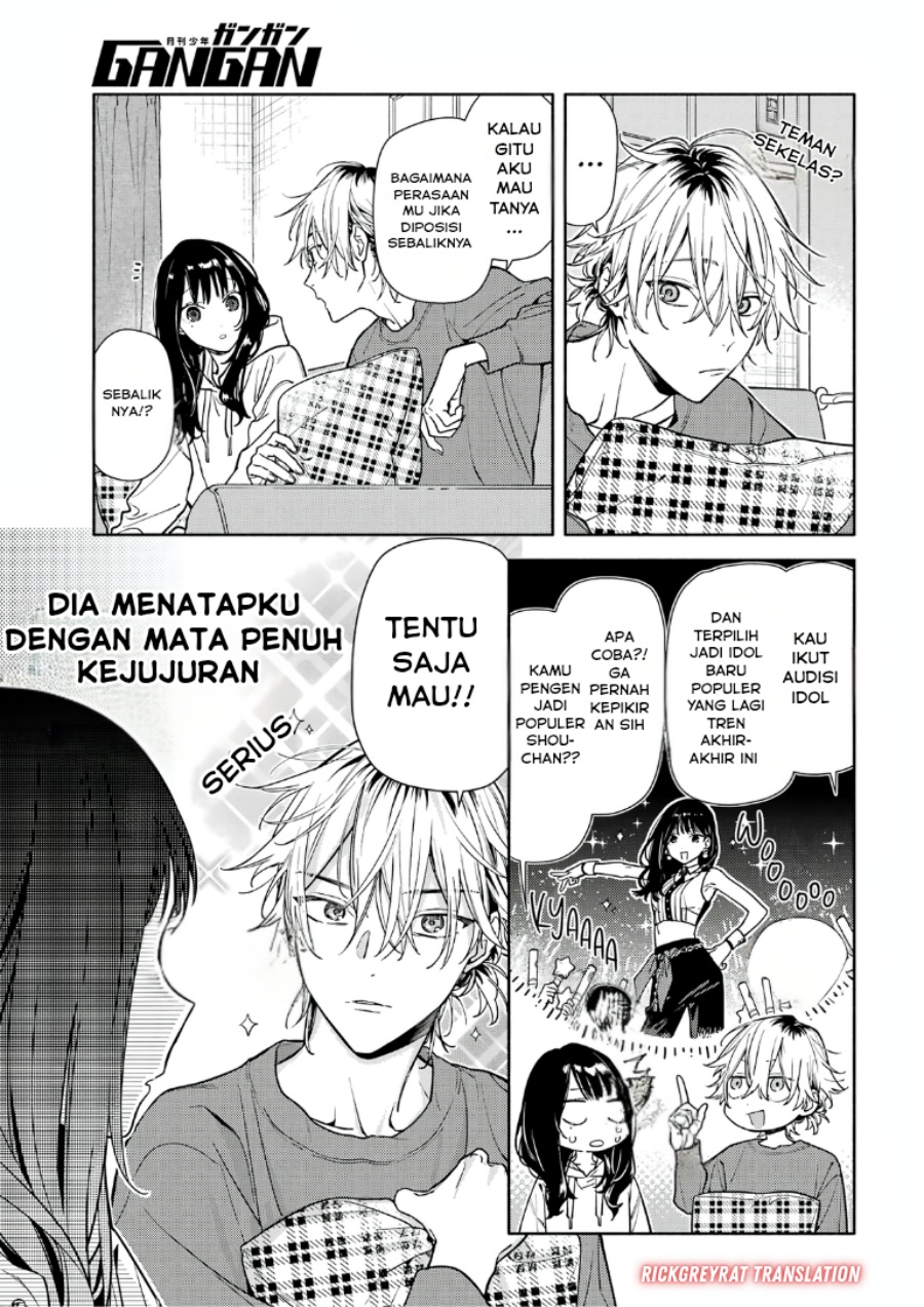 Koi to Yobu ni wa Sasayaka desu ga Chapter 03 Bahasa Indonesia