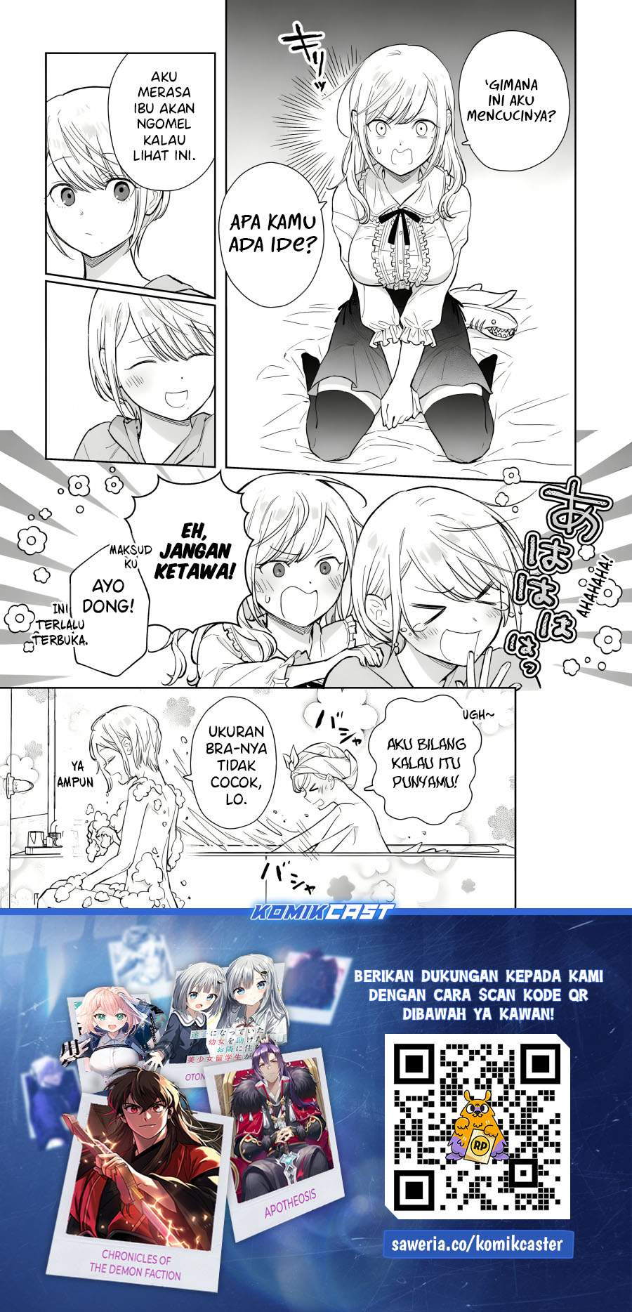 Koi wa Futago de Warikirenai Chapter 12 Bahasa Indonesia