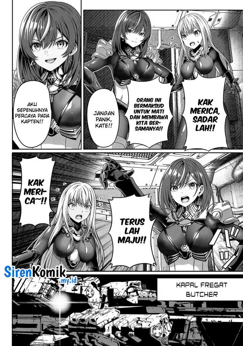 “Koko wa Makasete Sakini Ike!” wo shitai Shinitagari no Nozomanu Uchuu Gekokujou chapter 5