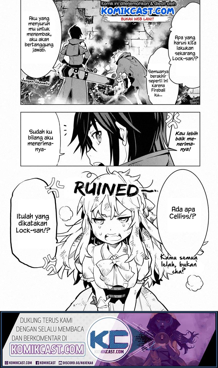 Koko wa Ore ni Makasete Saki ni Ike to Itte kara 10 Nen ga Tattara Densetsu ni Natteita. Chapter 14.1 Bahasa Indonesia