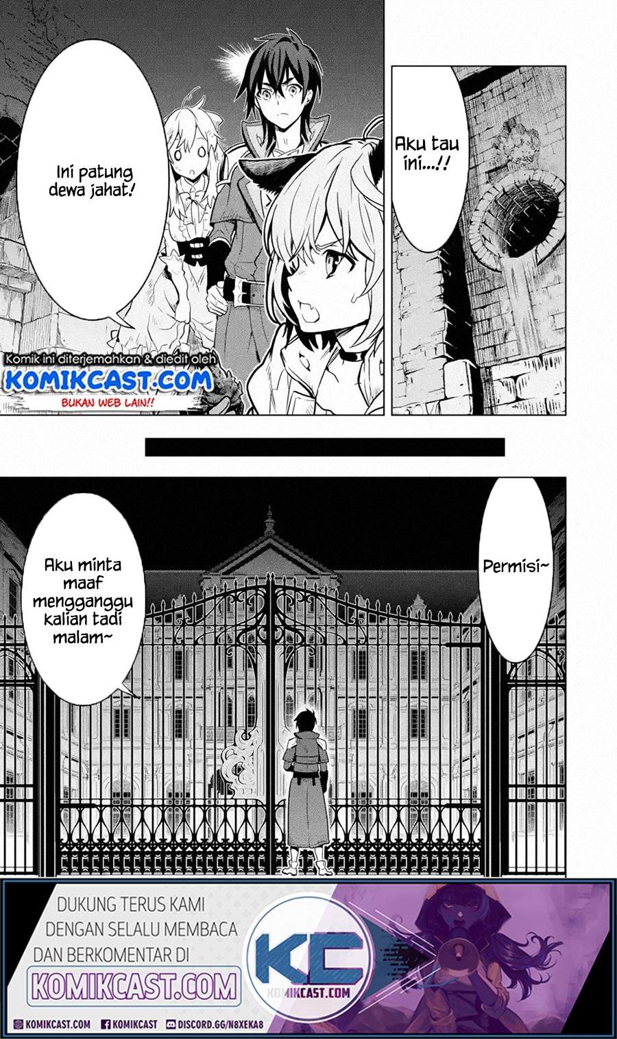Koko wa Ore ni Makasete Saki ni Ike to Itte kara 10 Nen ga Tattara Densetsu ni Natteita. Chapter 14.1 Bahasa Indonesia
