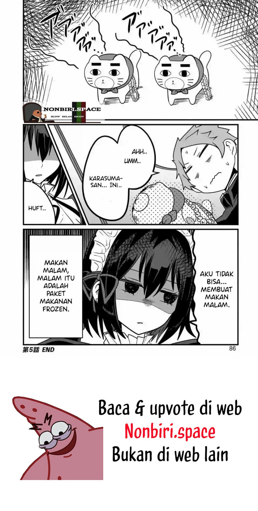 Kokoro no Koe ga Moreyasui Maid-san chapter 5