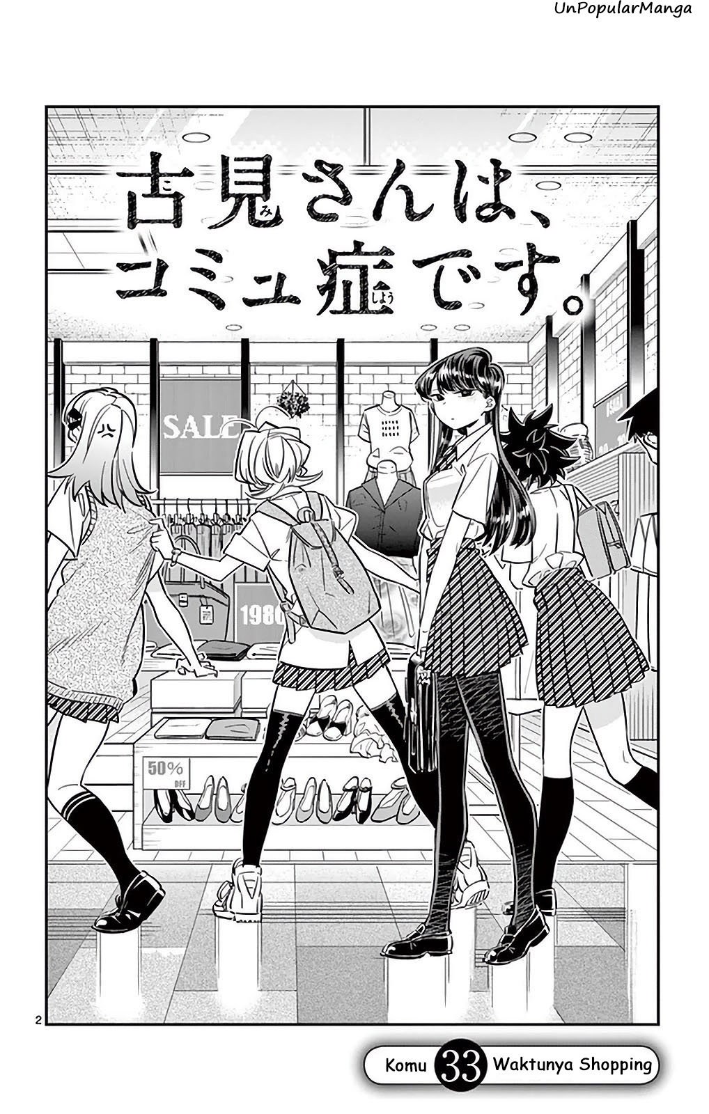Komi san wa Komyushou Desu Chapter 33 Bahasa Indonesia