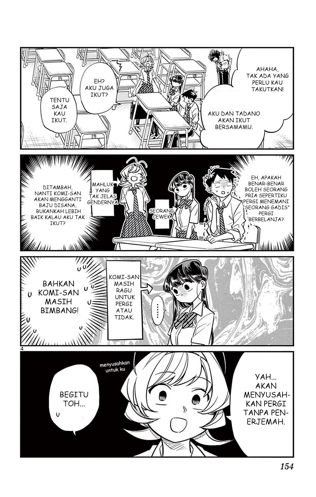 Komi san wa Komyushou Desu Chapter 33 Bahasa Indonesia