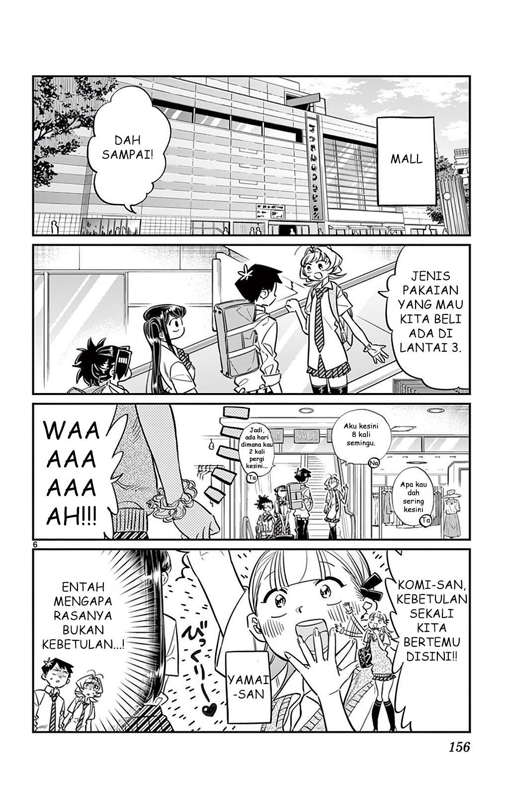 Komi san wa Komyushou Desu Chapter 33 Bahasa Indonesia