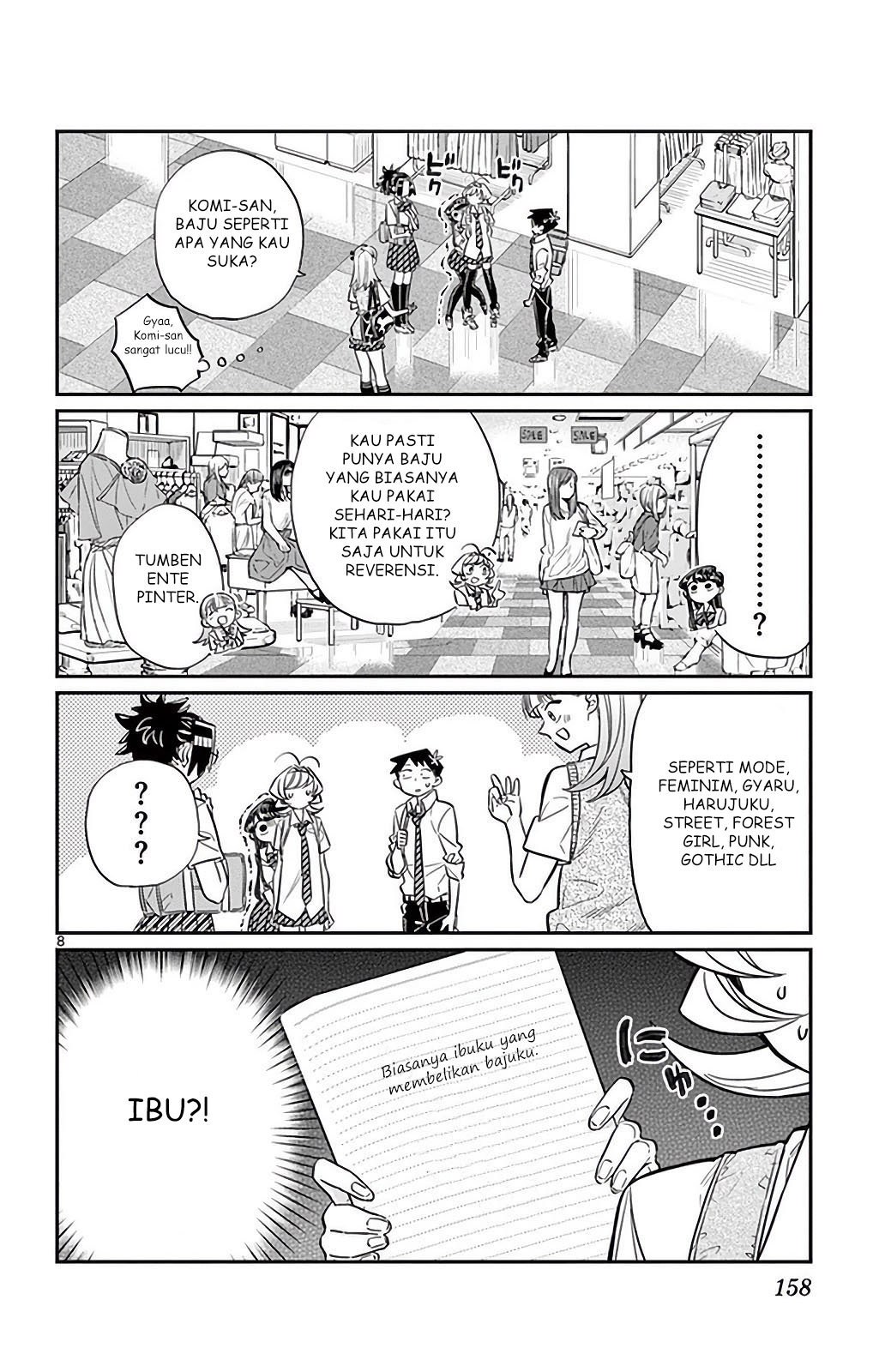 Komi san wa Komyushou Desu Chapter 33 Bahasa Indonesia
