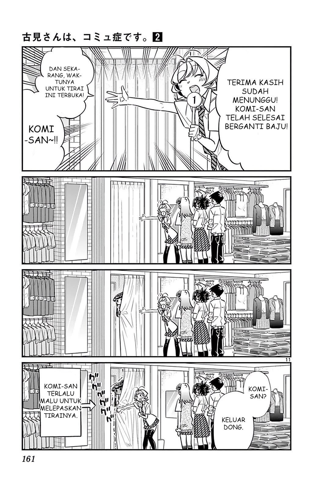 Komi san wa Komyushou Desu Chapter 33 Bahasa Indonesia