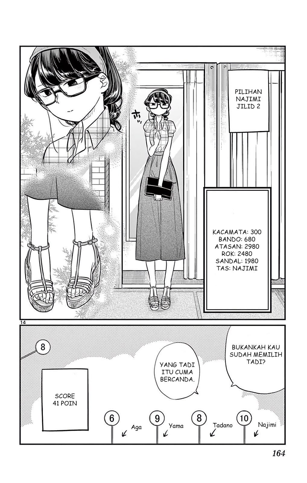 Komi san wa Komyushou Desu Chapter 33 Bahasa Indonesia