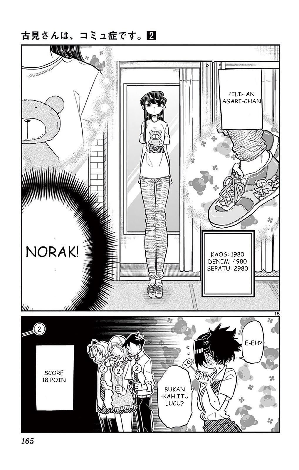 Komi san wa Komyushou Desu Chapter 33 Bahasa Indonesia
