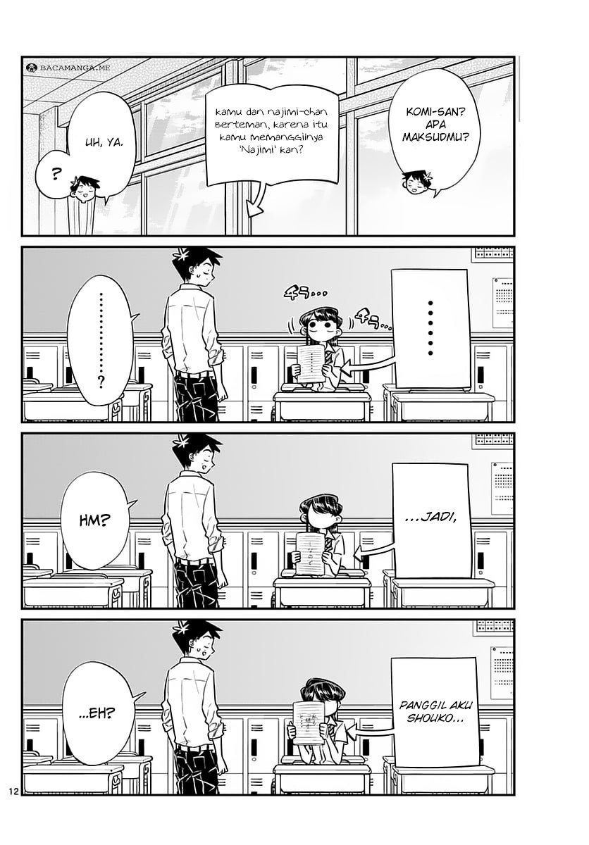 Komi san wa Komyushou Desu chapter 53