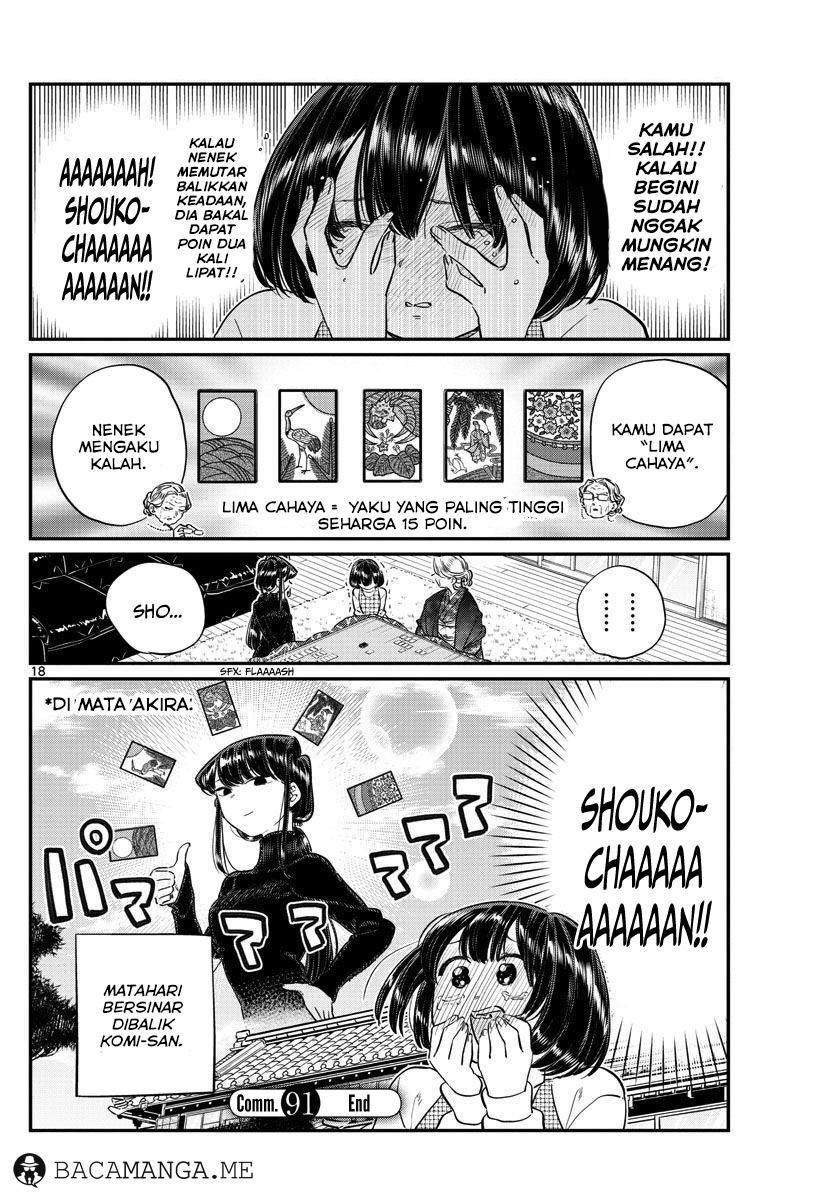 Komi san wa Komyushou Desu Chapter 91 Bahasa Indonesia