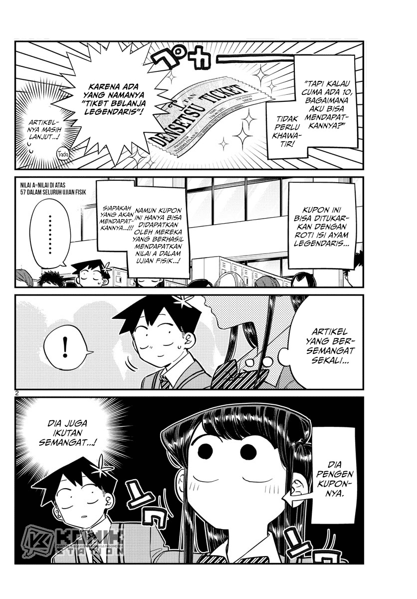 Komi san wa Komyushou Desu Chapter 137 Bahasa Indonesia